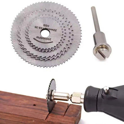 HSS Saw Blades for Rotary Tool, Mini Saw Blade Set of 6 – image 10