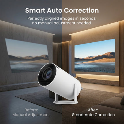 Portable Projector with WiFi 6 and Bluetooth, Mini Projector for Bedroom – image 5