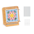 Crochet Blocking Board with Pins for Knitting and Granny Squares, Crochet Supplies