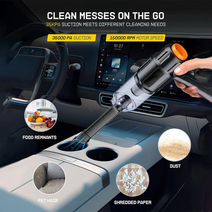 Cordless Vacuum Blower, Handheld Vacuum Cleaner – image 4