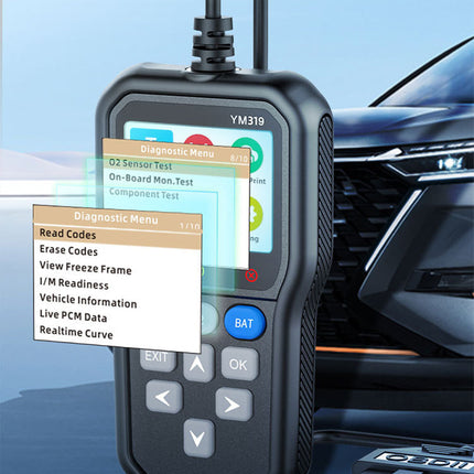 Professional OBD Scanner Car Diagnostic Tool, Car Code Reader with Automotive Battery Tester – image 4