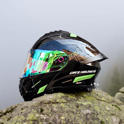 Full Face Motorcycle Helmet Modular, DOT Approved Motorcycle Helmet with Dual Lens – image 5
