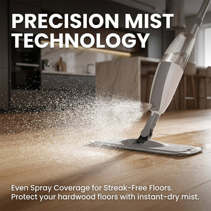 Microfiber Mop for Floor Cleaning, Dust Mop with 360 Degree Rotating Head – image 5