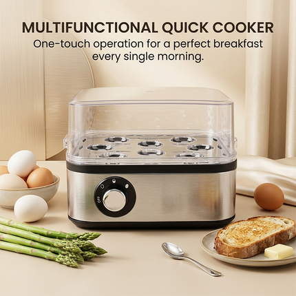 Electric Egg Cooker for Hard Boiled Eggs, Small Kitchen Appliance for Breakfast – image 5