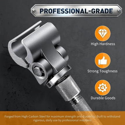 Door Hinge Wrench Tool 90 Degree, Hinge Tool for Doors and Cabinets – image 4