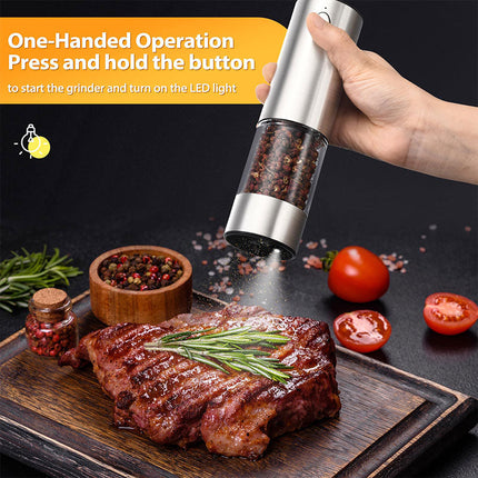 Electric Salt and Pepper Grinder Set – image 4