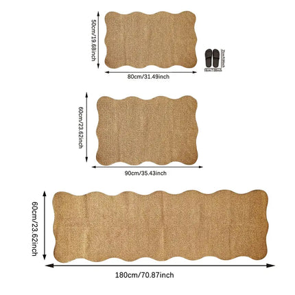 Kitchen Runner Rug, Non Slip Entryway Rug for Front Door