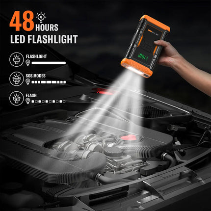 Portable Jump Starter, Car Battery Jump Starter – image 4