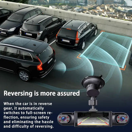 Dash Cam Front and Rear, 4 Channel Car Dash Cam with 360 Car Camera View – image 4