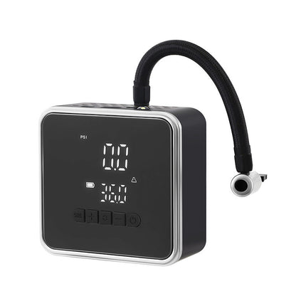 Portable Air Compressor for Car, Portable Tire Inflator Cordless, Car Tire Pump, Air Pump with LED Light and Power Bank