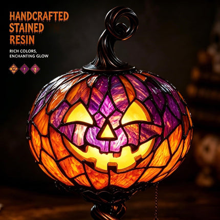 Small Table Lamp, Vintage Lamp for Fall Decor – image 5
