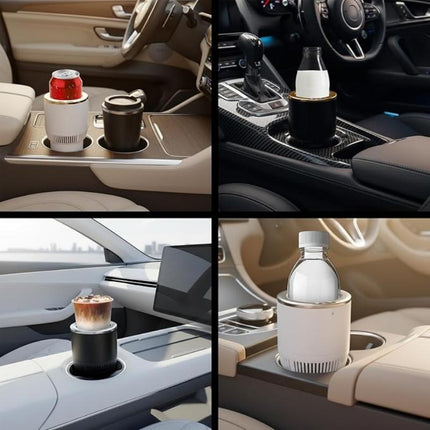 Car Cup Cooler Heater 12V 24V, Cup Holder Cooler with Digital Display – image 6