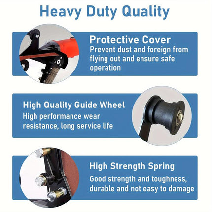 Belt Sander Adapter for Angle Grinder, Tube and Pipe Belt Sander Attachment – image 5