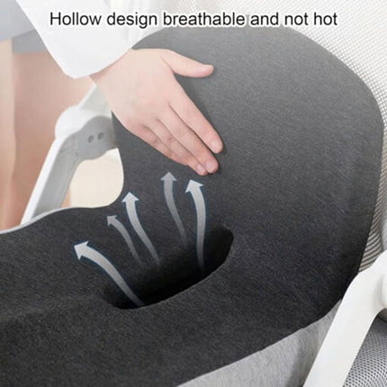 Memory Foam Seat Cushion with Lumbar Support, Ergonomic Office Chair Cushion for Sciatica – image 5
