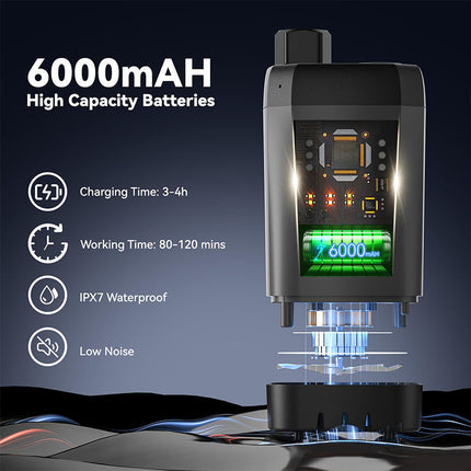 Four Spray Mode Camping Shower with PP Filter – image 5
