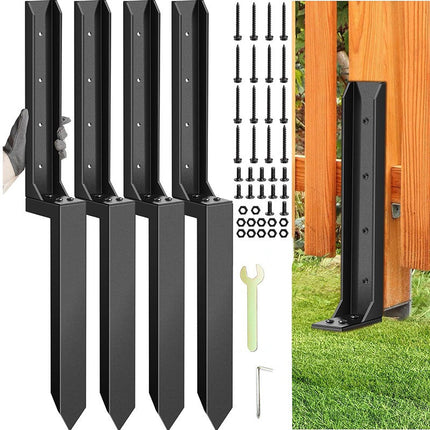 Fence Post Repair Kit, Heavy Duty Fence Post Stakes – image 5