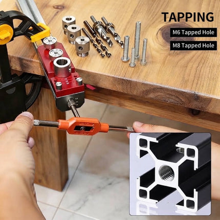 Drilling Jig for Aluminum Profile, Drilling Tapping Guide for 20 30 40 Series Extrusion – image 10