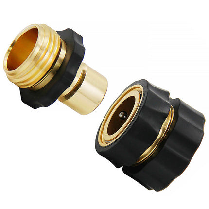 Garden Hose Quick Connector Set, Water Hose Quick Connect Fittings – image 4