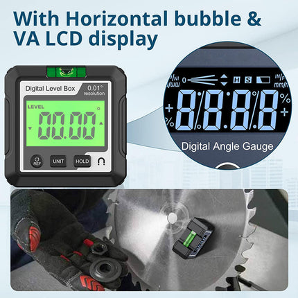 Magnetic Digital Inclinometer, Digital Angle Finder