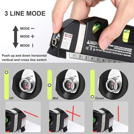 Laser Level with Tape Measure, Laser Line Level and Bubble Level – image 5