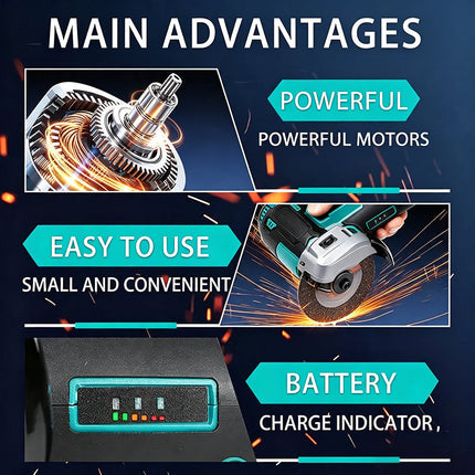 Cordless Angle Grinder 3 Inch, Cordless Power Tool – image 10