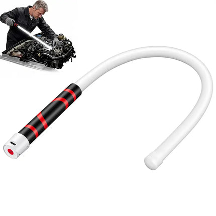 LED Work Light, Rechargeable Work Light with 800 Lumens, Portable Work Light with Bendable Gooseneck for Garage