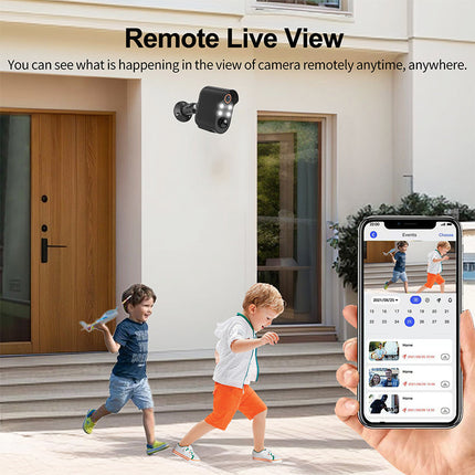 Wireless Security Camera 1080P, Home Security Camera with Color Night Vision and Two Way Talk – image 6