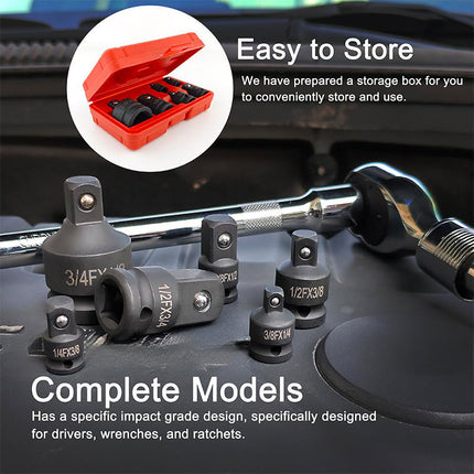 Impact Socket Adapter and Reducer Set, Drive Reducer – image 4