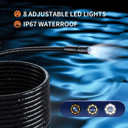 Borescope Camera, Waterproof Sewer Camera for Drain Pipes – image 5