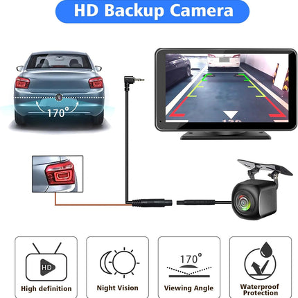 Car Stereo with Wireless CarPlay and Android Auto, Car Radio with Backup Camera – image 17