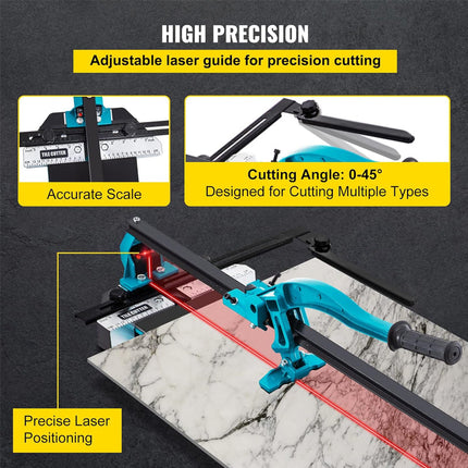 Manual Tile Cutter with Laser Positioning, Tiling Tools – image 18