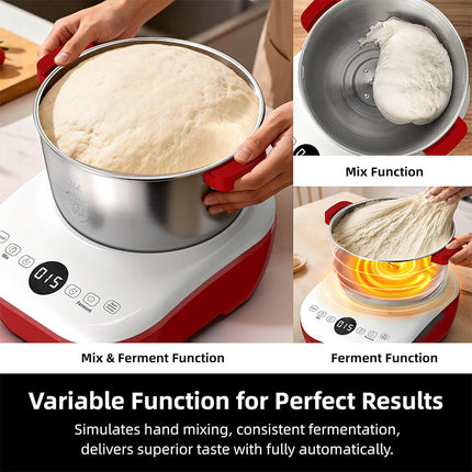 Automatic Dough Mixer with Ferment Function, Kitchen Appliance – image 4