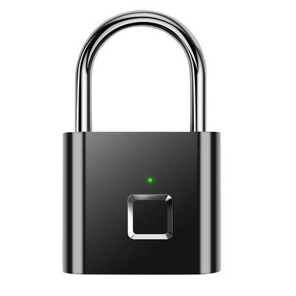 Fingerprint Padlock Keyless, Locker Lock for Gym and School, Bike Lock, Luggage Lock for Suitcase and Backpack
