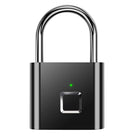 Fingerprint Padlock Keyless, Locker Lock for Gym and School, Bike Lock, Luggage Lock for Suitcase and Backpack