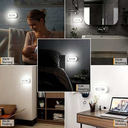 Indoor Motion Sensor Light Battery Powered, Motion Sensor Night Lights – image 5