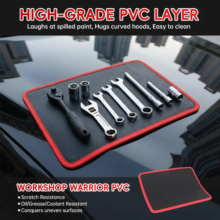 Magnetic Tray for Tools, Flexible Magnetic Tool Mat – image 4