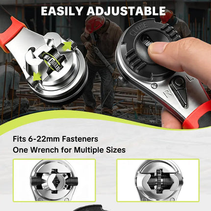 Adjustable Wrench, Ergonomic Hand Tools for Auto Repair – image 5