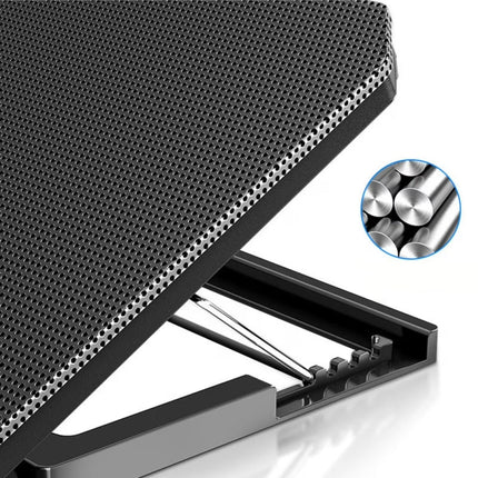 Gaming Laptop Cooling Pad with Fans, Laptop Cooler for 12 to 15.6 Inch Laptops