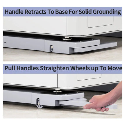 Washer Dryer Stand with Wheels, Washing Machine Pedestal – image 5