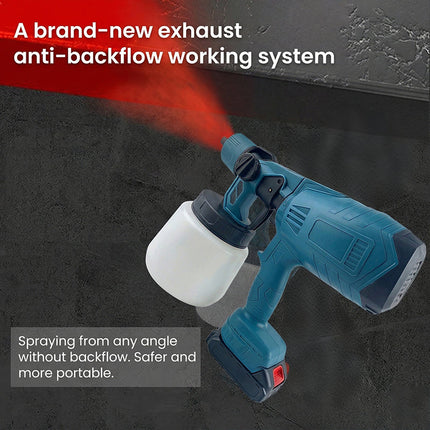 Cordless Paint Sprayer, Battery Powered Spray Painter for House and Furniture – image 6