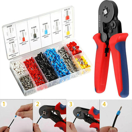 Ratchet Crimping Tool, Wire Crimper for Electricians – image 5