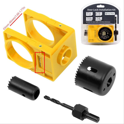 Door Lock Installation Kit, Door Lock Jig for Interior Wood Doors – image 7