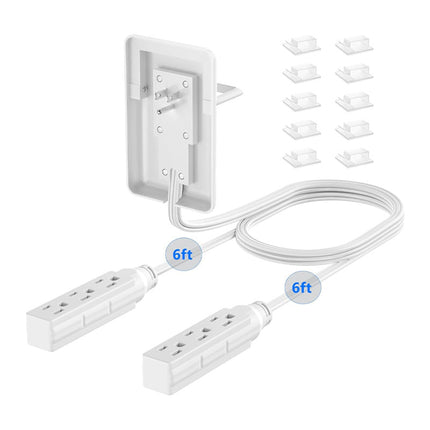 Flat Plug Power Strip – image 7