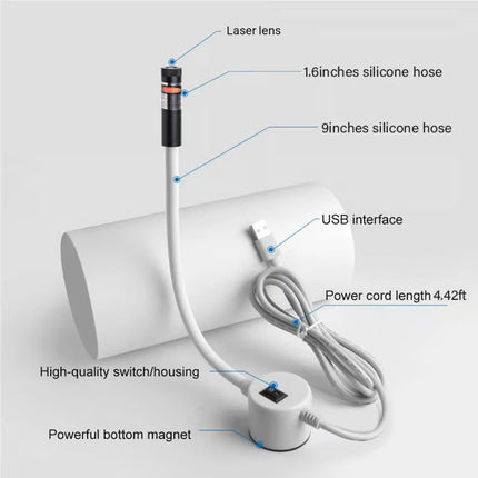 Sewing Machine Lights with Laser Guide, Magnetic Seam Guide for Sewing Machine – image 5