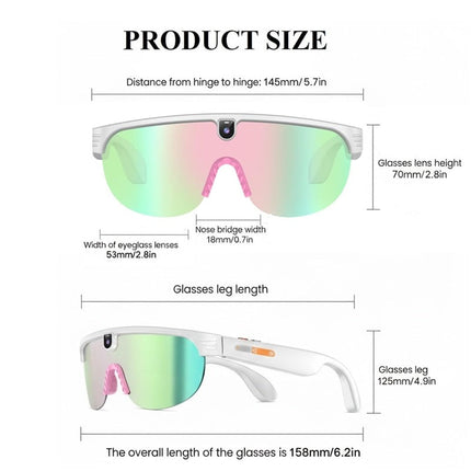 Smart Glasses with Camera, Night Driving Glasses