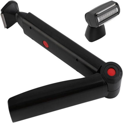 Body Hair Trimmer, Back Hair Remover Handle Detail – image 11