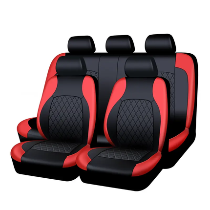 Car Seat Covers Full Set, Waterproof PU Leather Car Seat Covers – image 12