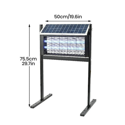 Solar Bug Zapper Outdoor, Mosquito Zapper Outdoor with UV LED Light – image 16