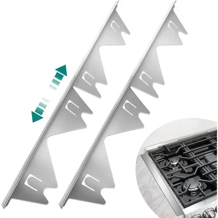 Stove Gap Covers, Stainless Steel Gap Filler for Stove and Counter, Kitchen Gadgets, Kitchen Accessories