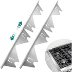 Stove Gap Covers, Stainless Steel Gap Filler for Stove and Counter, Kitchen Gadgets, Kitchen Accessories